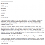 Electrical Engineer Cover Letter Example