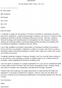 Finance Controller Cover Letter Example - Learnist.org