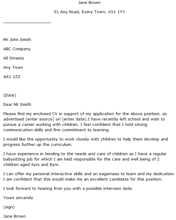 Teaching Assistant Cover Letter Example With No Experience Learnist